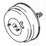 JKC 864-03002  864-03004 Master VAC / Brake booster / Servo freno MITSUBISHI DIAMANTE 11.1994-11.2005