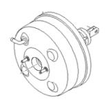 Brake booster/master vac 591102J050 Hyundai MOHAVE 2009-
