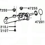 Master Cylinder 47201-42190 47201-42200 TOYOTA RAV4 ACA2 200008-200208