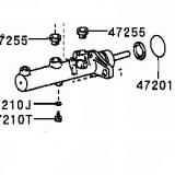 Master VAC 47201-42210 47201-42170 TOYOTA RAV4 ACA2 200008-200307