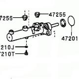 Master Cylinder 47201-42211 47201-42270 TOYOTA RAV4 ACA20,21,CLA2 200307-