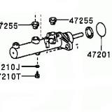 Master VAC 47201-42250 47201-42300 TOYOTA RAV4 ACA20,21,CLA2 200307-