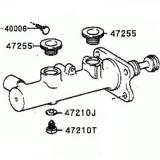 Master Cylinder 47201-3D141 47201-3D140 TOYOTA HILUX 2WD YN80,85,LN85 199308-199408