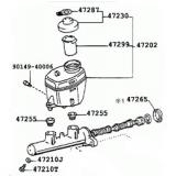 Master VAC 47201-3D520 47201-3D530 TOYOTA HILUX KZN165 200103-200109