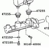 Master Cylinder 47201-60720 47025-60030 TOYOTA LAND CRUISER HZJ105,FZJ100,HDJ100 200505-