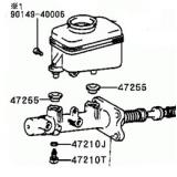 Master VAC 47201-34031 47201-34040 TOYOTA T100 RCK10  199408-199608