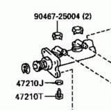 Master Cylinder 47201-65010 TOYOTA MEGA CRUISER BXD20  199610-