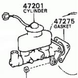 Master VAC 47201-32080 47201-32110 TOYOTA CAMRY CV10,SV1 198406-198508