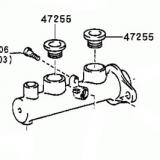 Master VAC 47201-07010 47201-07020 TOYOTA CAMRY (NAP/SED/WG) SXV10,MCV10 199408-199607