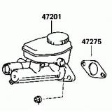 Master VAC 47201-14830 47201-14810 TOYOTA SUPRA JZA80 199305-199605