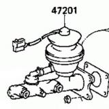 Master Cylinder 47201-30270 47201-30280 TOYOTA CROWN MS123,125 198308-198509