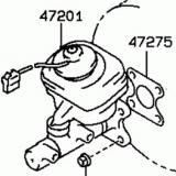 Master Cylinder 47201-30300 47201-30310 TOYOTA CROWN LS130,GS131,MS133,135  19898-1991