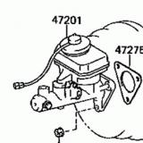 Master Cylinder 47201-50040 47201-50020 LEXUS LS400 UCF10 198912-199208