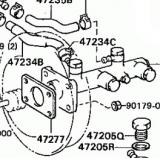 Master VAC 47201-25110 47201-25090 TOYOTA DYNA150 LY60 198508-198608