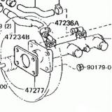 Master Cylinder 47201-25150 47201-25090 TOYOTA DYNA150 LY60,YY5 198508-198708