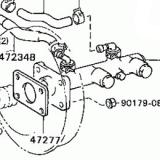 Master VAC 47201-36340 47201-36260 TOYOTA DYNA YU60,62 198409-198708