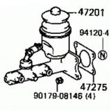 Master VAC 47201-60280 47201-60230 TOYOTA LAND CRUISER RJ70,FJ75,HJ75  198411-199001