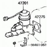 Master VAC 47201-60380 47201-60290 TOYOTA LAND CRUISER FJ62,BJ70 198708-199001