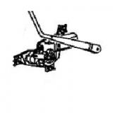Motor -RR window wiper MR155349 MITSUBISHI PAJERO/MONTERO MINI