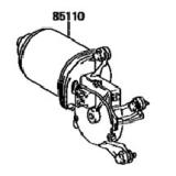 8511010270 Wiper Motor TOYOTA STARLET EP71 198410-