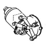 8511095J05 Wiper Motor TOYOTA HIACE VAN YH51..08S 198212-