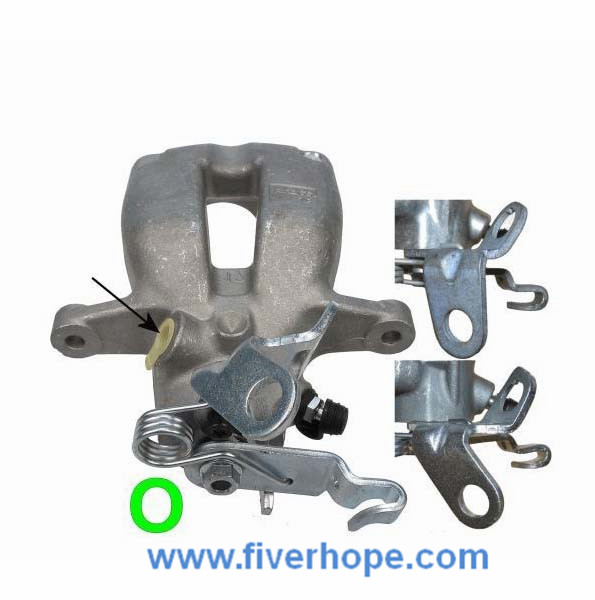 Brake Caliper / pinza de Freno 1K0615424K 1K0615424B for AUDI A3 (8P1) 2003-2012